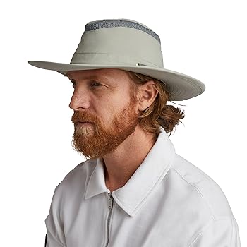 Tilley mens Ltm6 Airflo Broad Brim Recycled Hat, Rockface